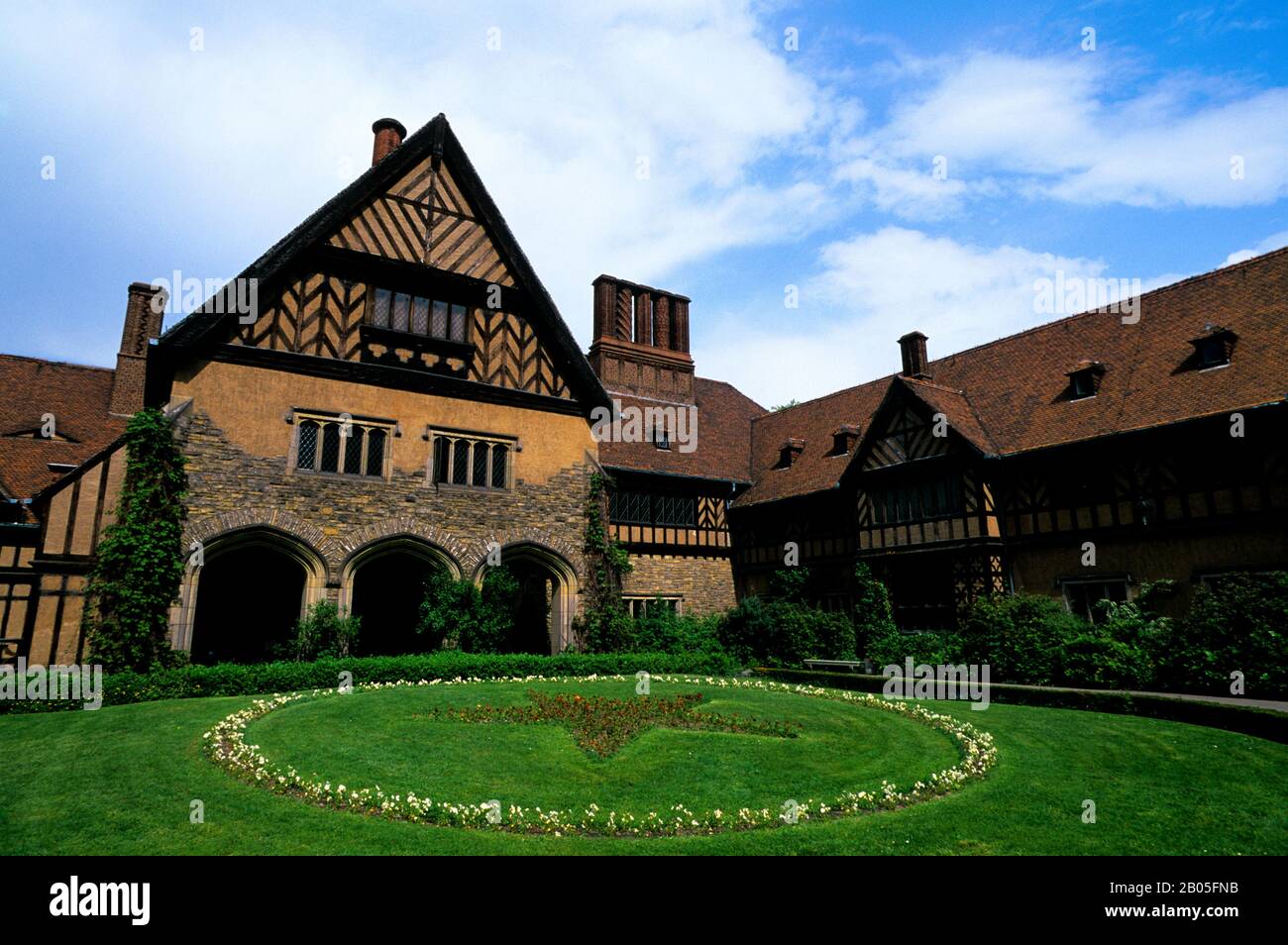 DEUTSCHLAND, IN DER NÄHE VON BERLIN, POTSDAM, SCHLOSS CECILIENHOF Stockfoto