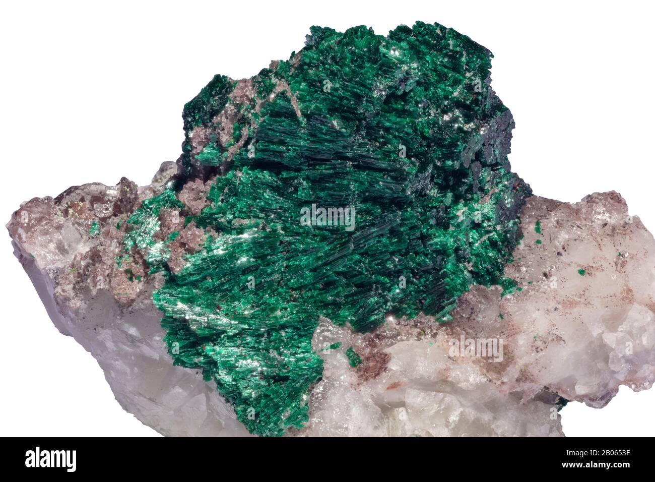 Brochantite, Bisbee, Arizona Stockfoto