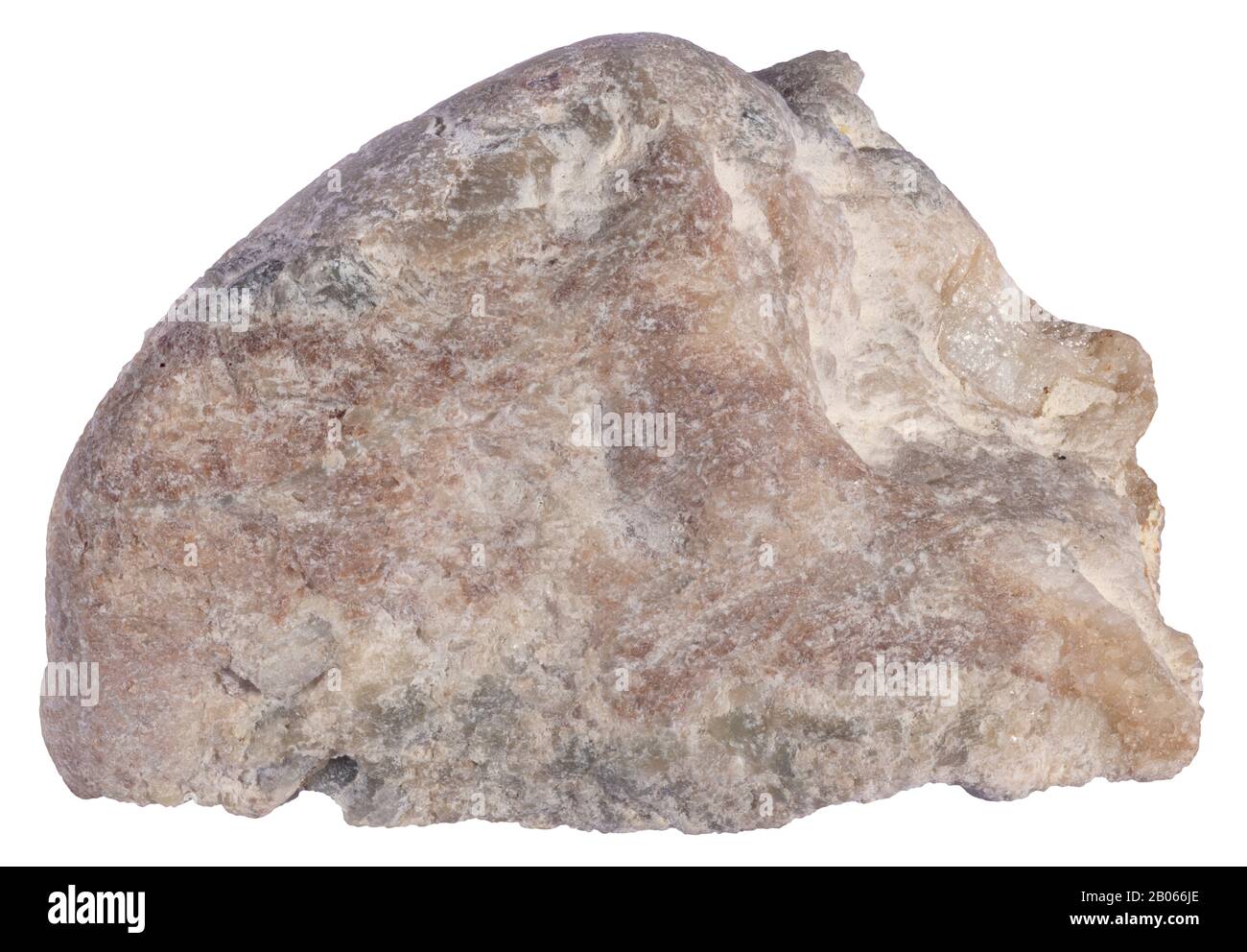 Cipolin, Non Foliated, Estrie, Quebec Cipolin ist ein Marmortyp, der ein metamorphes Gestein ist, das aus der Metamorphose des Kalksteins entsteht und sich aus m zusammensetzt Stockfoto