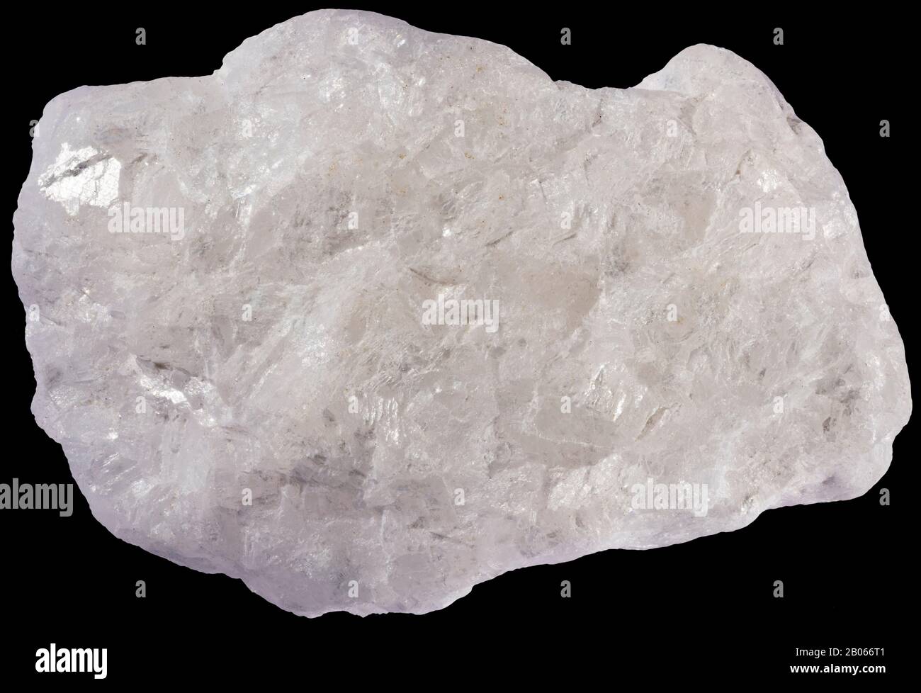 Kristalliner Kalkstein, Karbonat, Grenville, Quebec Kristalliner Kalkstein ist ein metamorphosierter Kalkstein; ein Marmor, der durch Rekristallisation von Limest gebildet wird Stockfoto