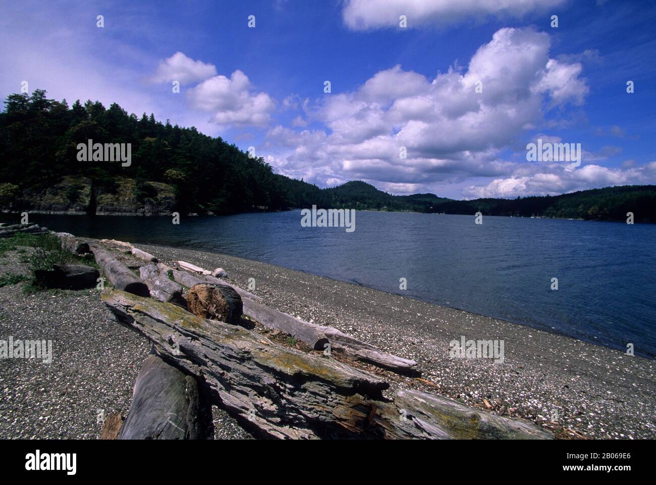 KANADA, B.C., SÜDLICHE GOLFINSELN, SÜDPENDER INSEL, MORTIMER SPUCKT Stockfoto