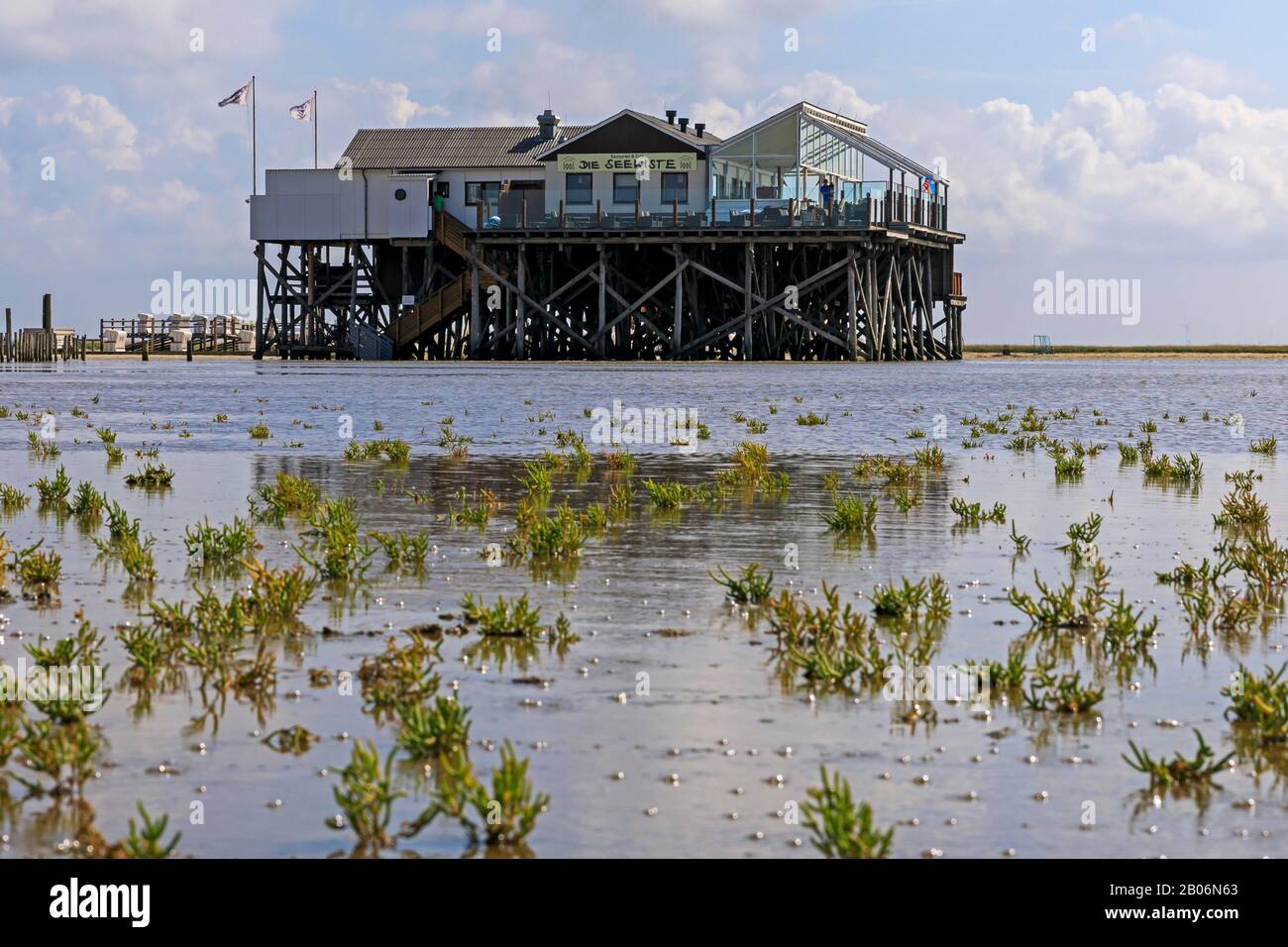 ebbe und flut sankt peter ording