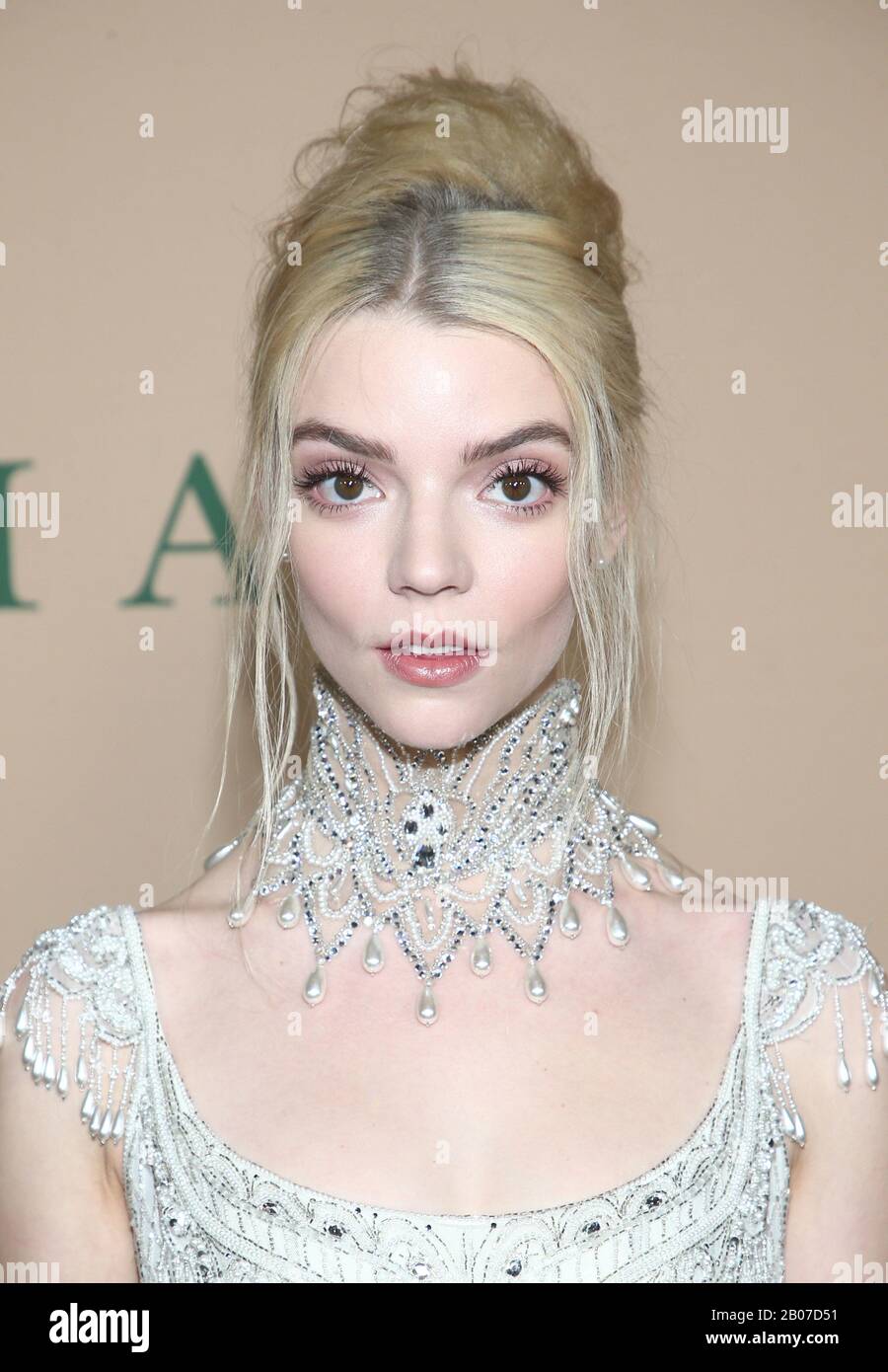 Februar 2020 - Los Angeles, Kalifornien - Anya Taylor-Joy. Premiere Von Focus Features' 'Emma.' im DGA Theatre. (Kreditbild: © Fs/AdMedia über ZUMA Wire) Stockfoto