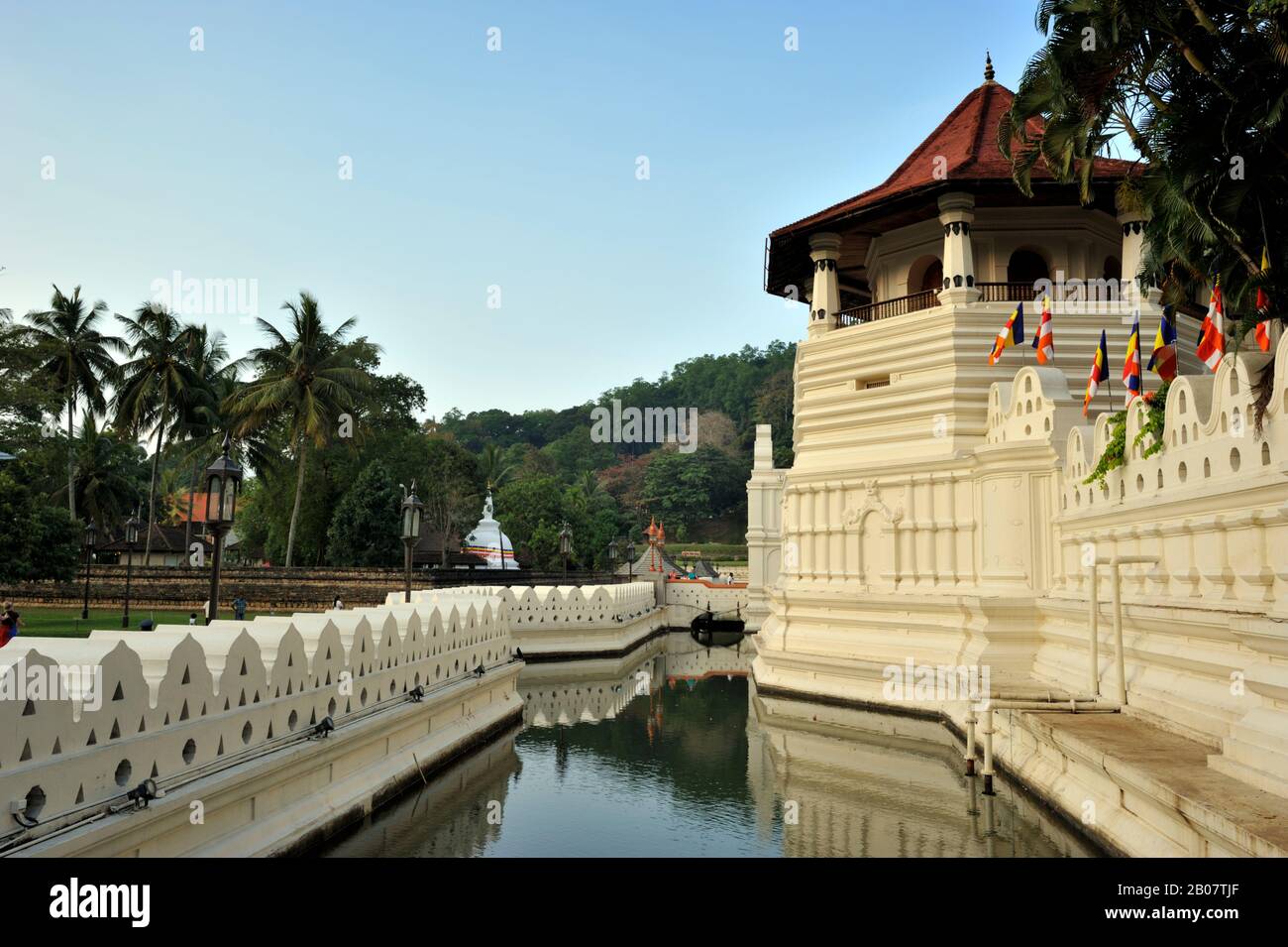 Sri Lanka, Kandy, Tempel des Zahnes Stockfoto