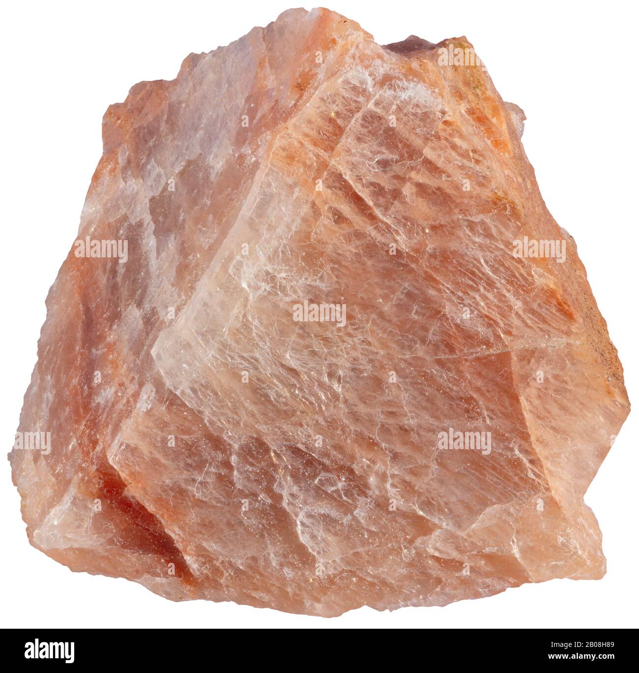 Orthoklase, Igneous Mineral, Grenville, Quebec Orthoklase oder Orthoklase Feldspat ist ein wichtiges Tectosilikatmineral, das igneous Rock bildet, typi Stockfoto