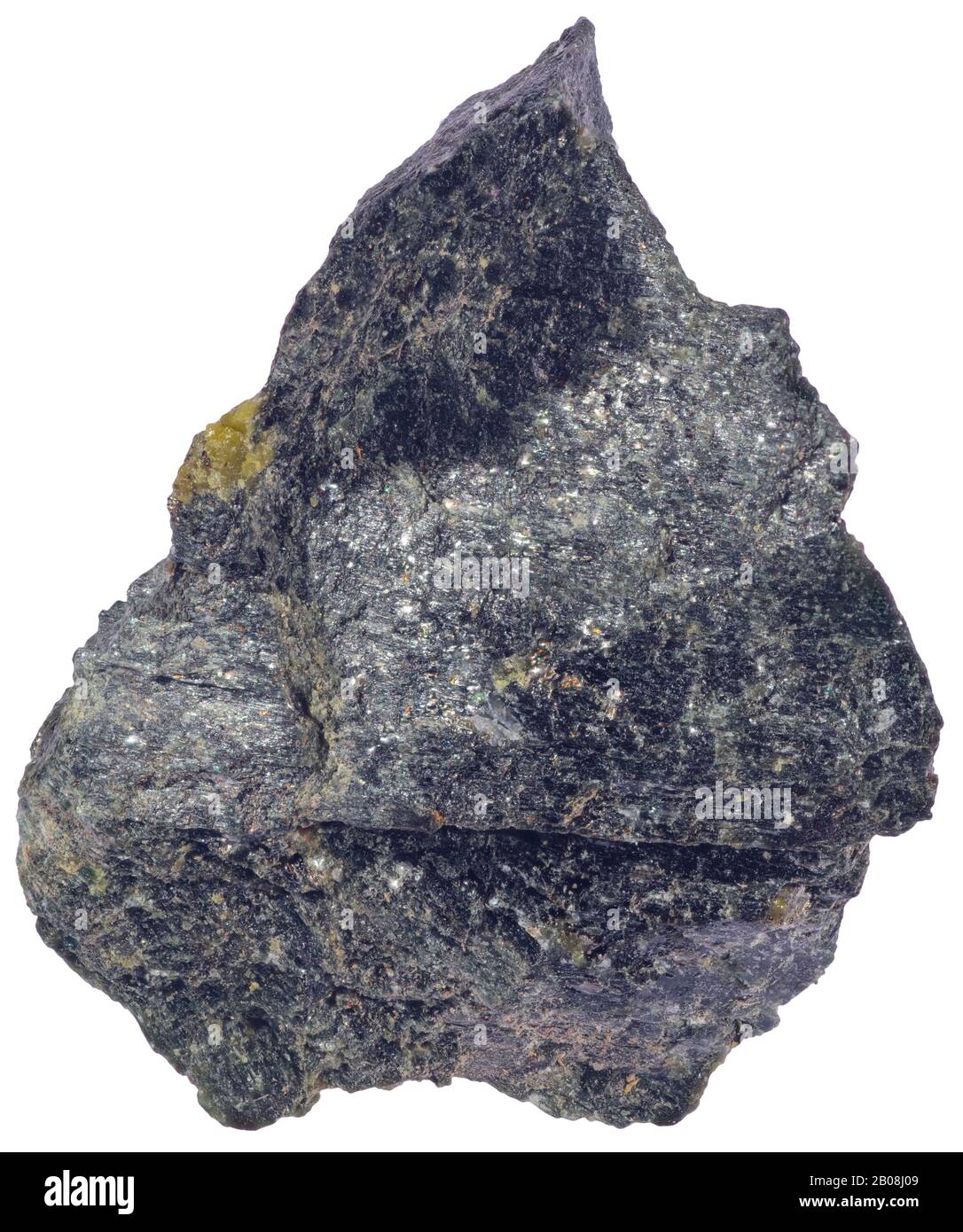 Pennantite, Chlorit, Lennoxville, Quebec Pennantite ist ein Mineral der Chloritgruppe, das aus basischem Silikat aus Mangan und Aluminiumisomorp besteht Stockfoto