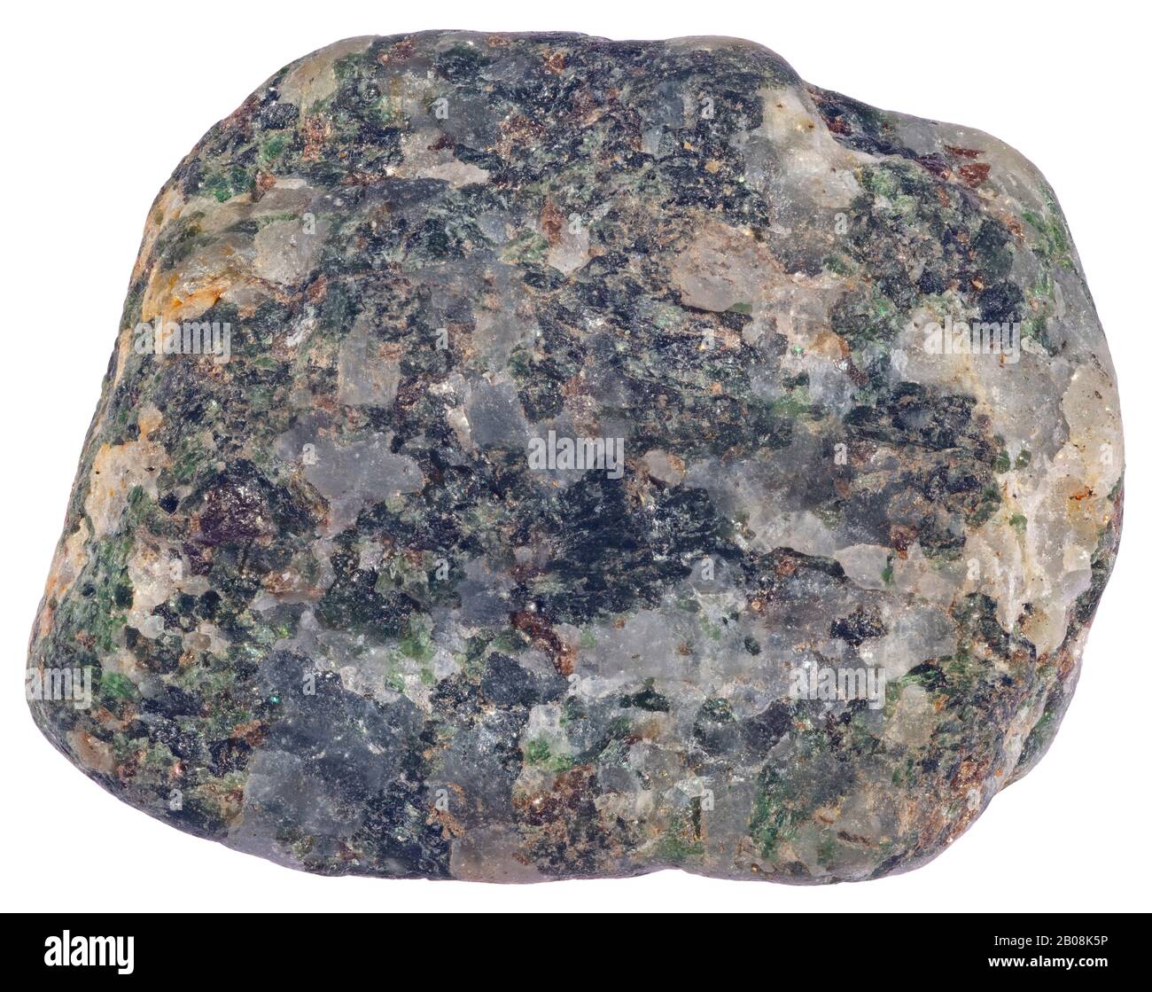 Pyroxenite, Igneous, Ottawa Pyroxenite werden in Klinopyroxenite und Orthopyroxenite klassifiziert; und ist ein ultramafisches igneöses Gestein, das essent besteht Stockfoto