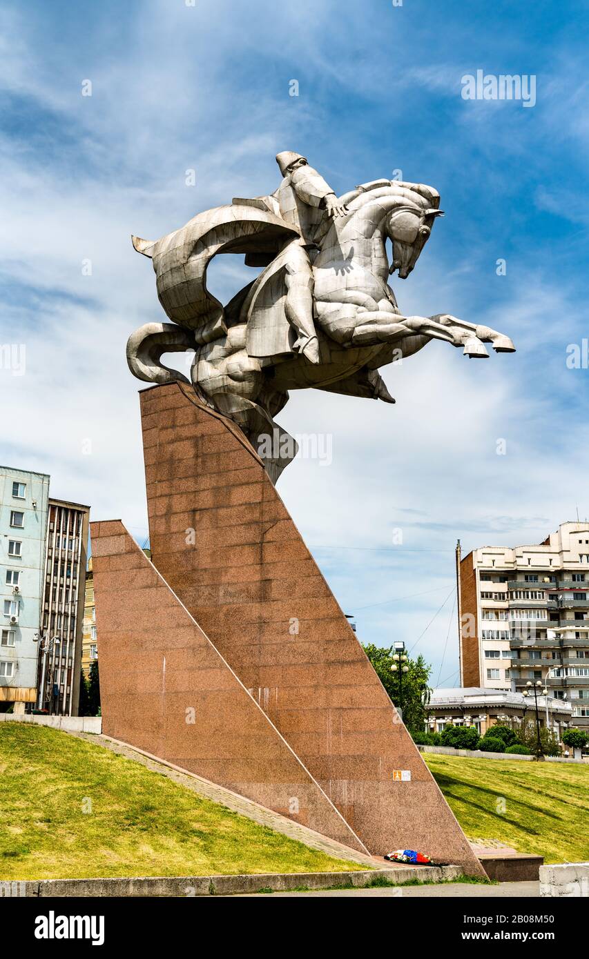 Denkmal für General Plijew in Wladikawkaz, Russland Stockfoto