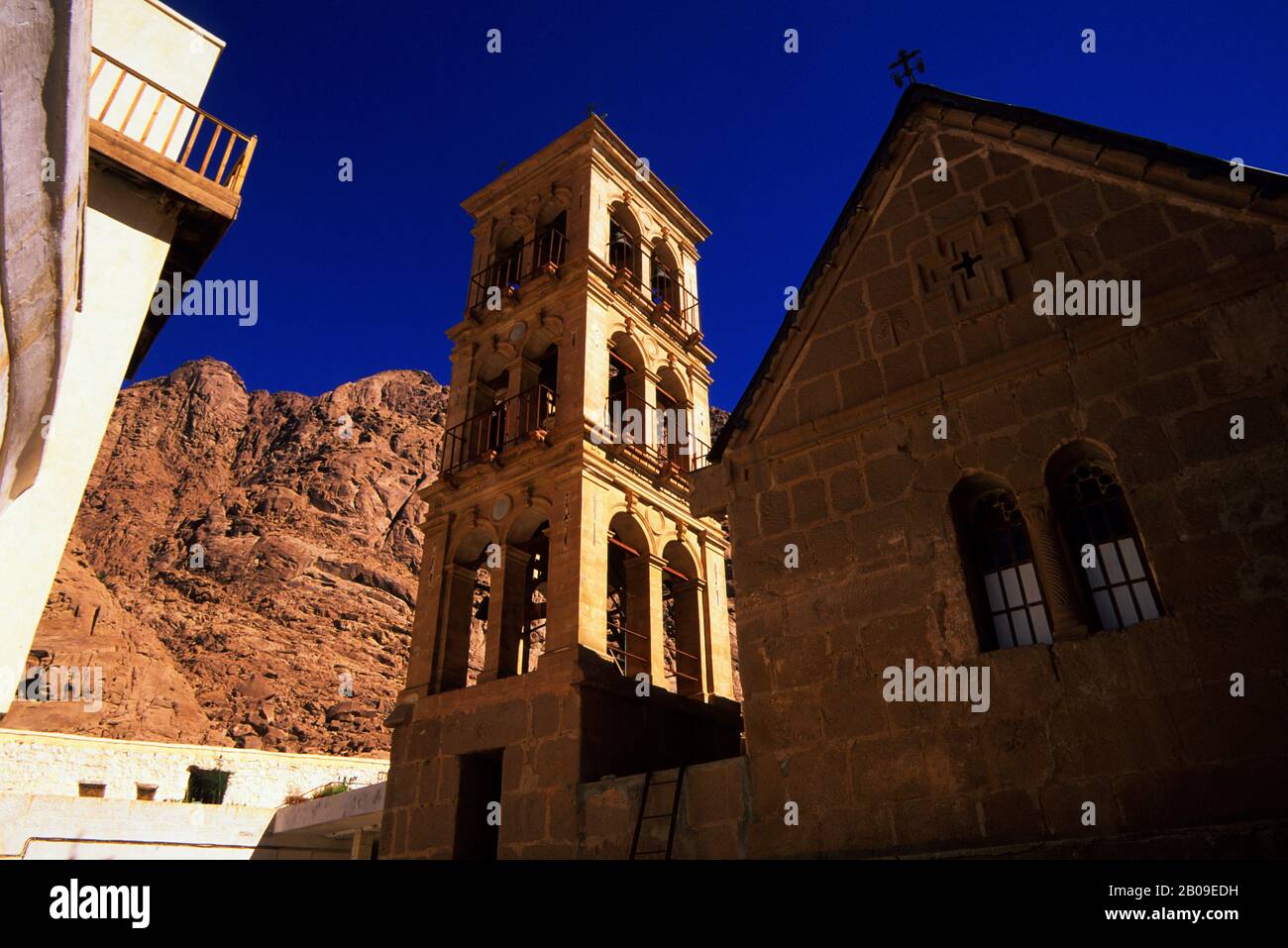 ÄGYPTEN, HALBINSEL SINAI, ST. KATHARINENKLOSTEI, 342 N.CHR., KIRCHE Stockfoto