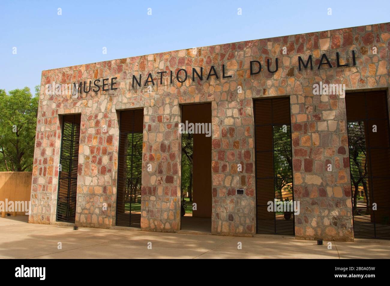 MALI, BAMAKO, NATIONALMUSEUM Stockfoto