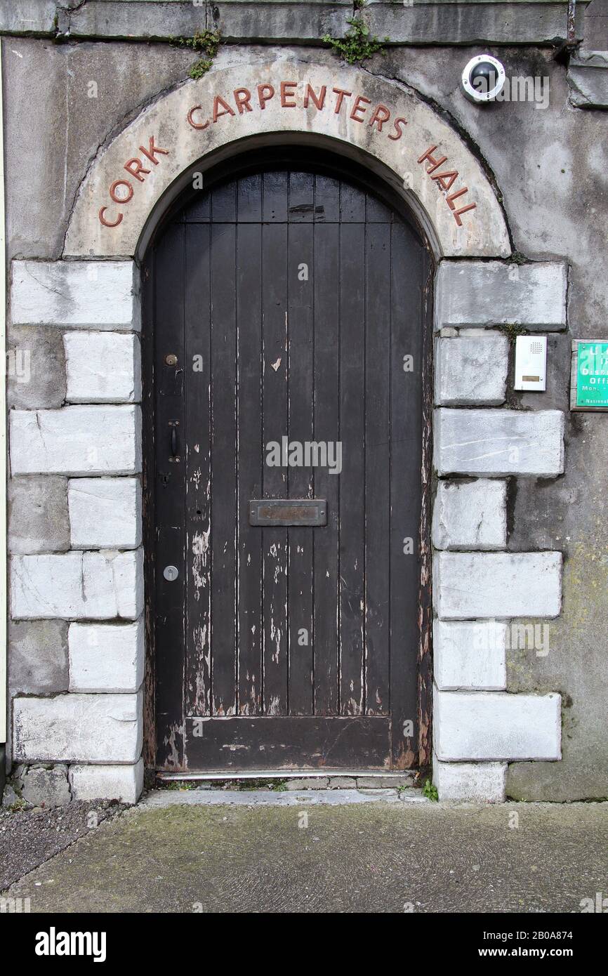 Zimmermannshalle in der Stadt Cork Stockfoto