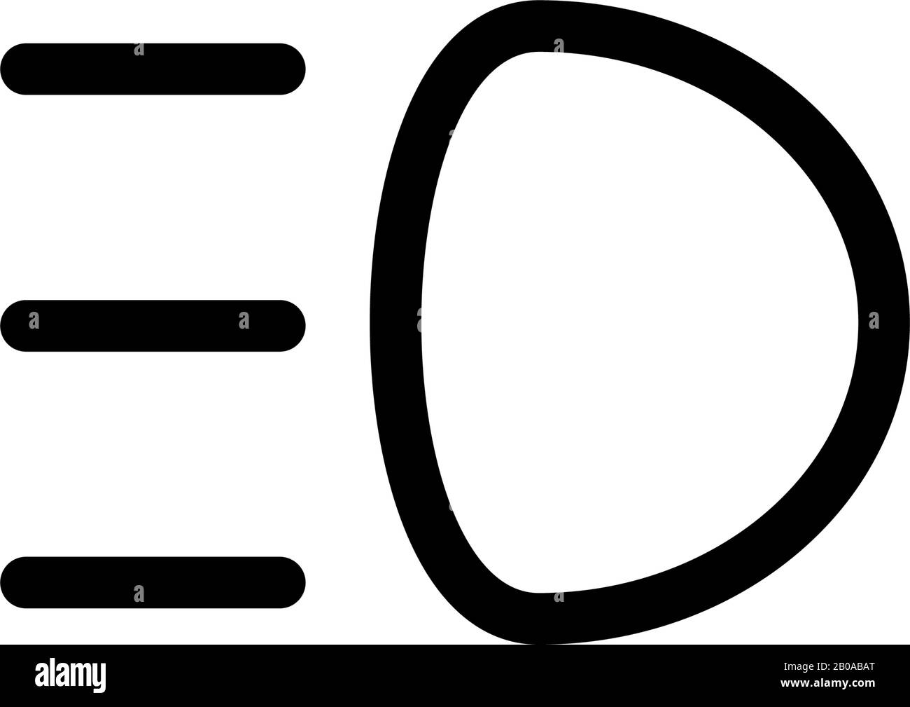 Vektorvorlage für Symboldesign Stock Vektor