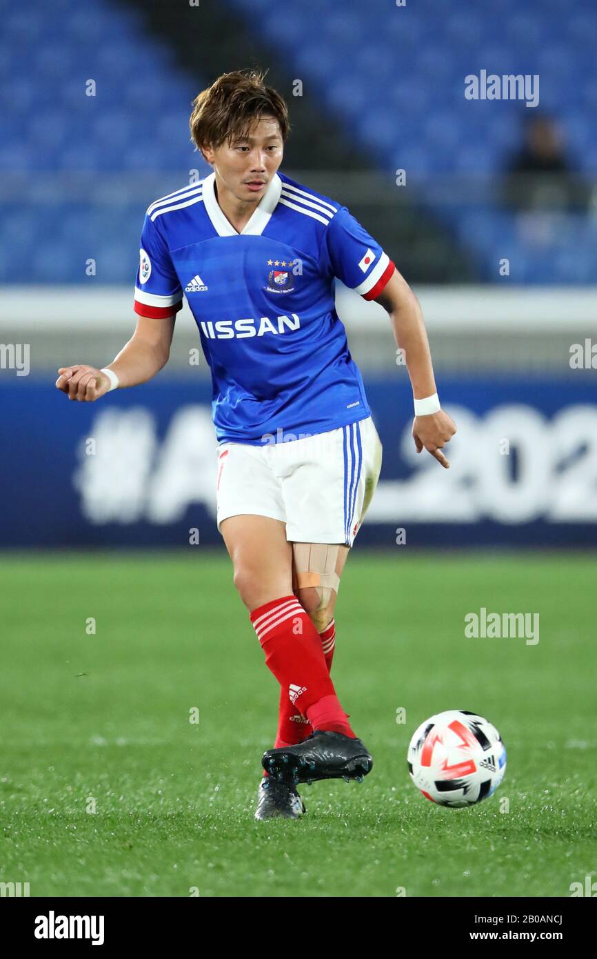 Kanagawa, Japan. Feb. 2020. Ken Matsubara (FMarinos) Fußball/Fußball: 2020 AFC Champions League 2020 Gruppe H Spiel zwischen Yokohama FMarinos 4-0 Sydney FC im Nissan Stadium in Kanagawa, Japan. Credit: Yohei Osada/AFLO SPORT/Alamy Live News Stockfoto