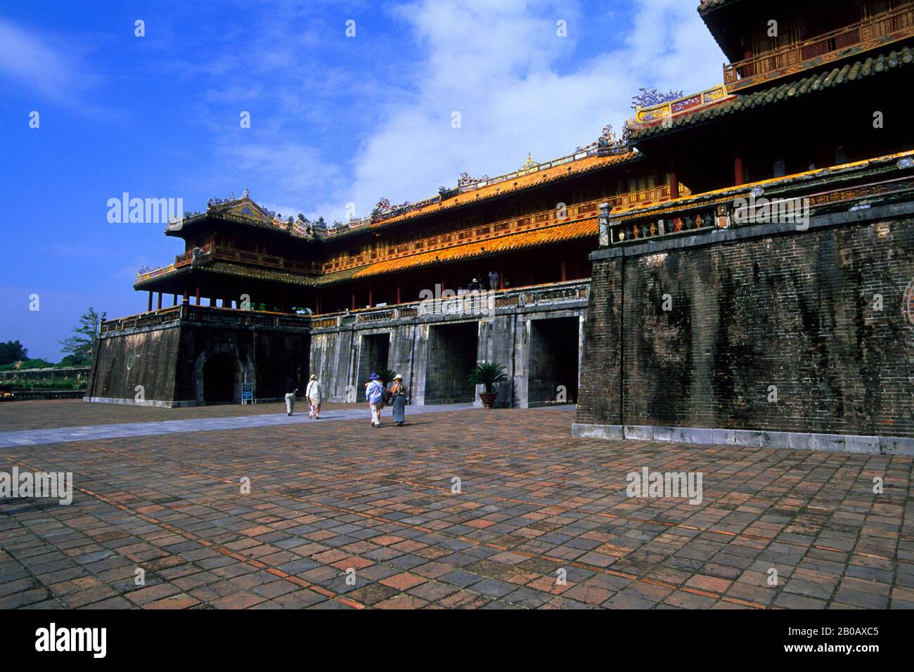 VIETNAM, HUE, ZITADELLE, HAUPTTOR Stockfoto