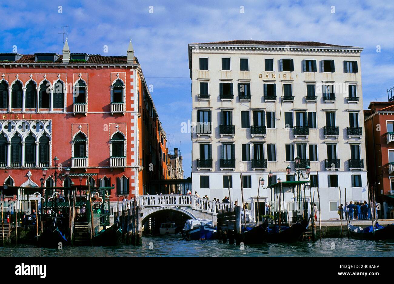 ITALIEN, VENEDIG, DANIELI HOTEL (ROSA) Stockfoto