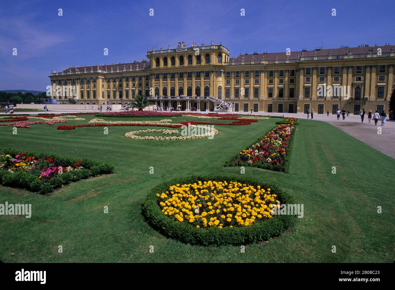 ÖSTERREICH, WIEN, SCHLOSS SCHÖNBRUNN, GARTEN, EHEMALIGES KAISERSOMMER-SCHLOSS Stockfoto