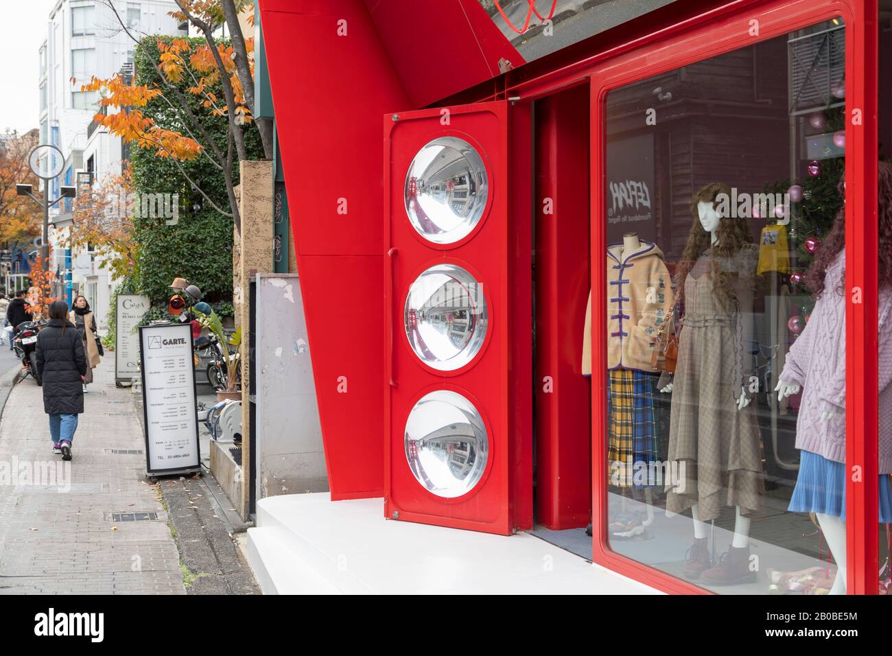 Kleiderladen in Harajuku, Tokio, Japan Stockfoto