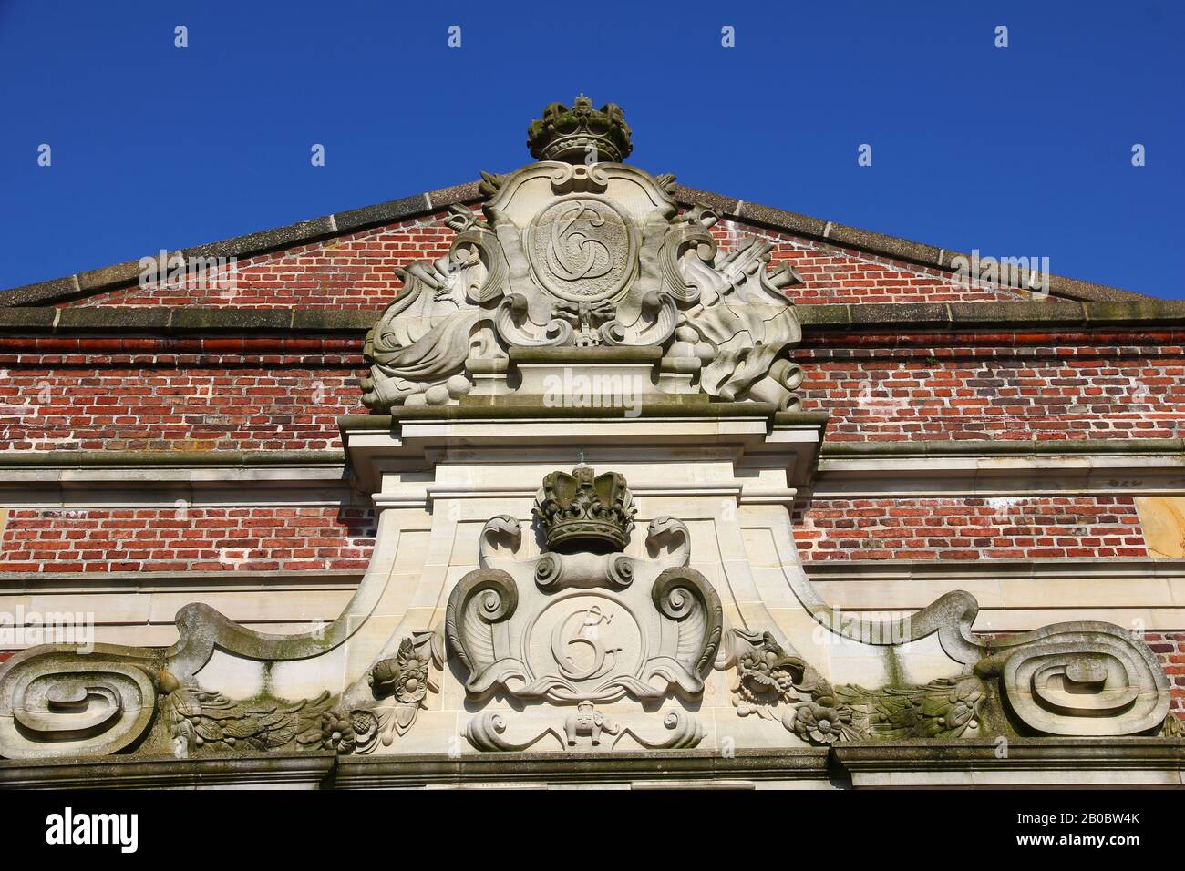 Schloss Kronborg in Dänemark, Nordsee Stockfoto