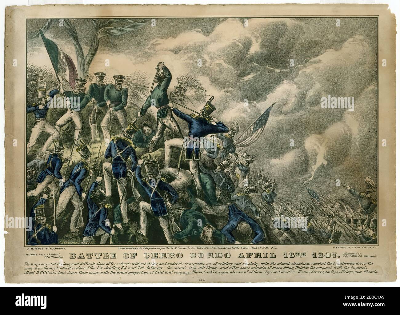 Schlacht von cerro gordo Fotos und Bildmaterial in hoher Auflösung