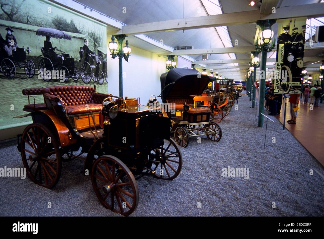 FRANKREICH, ELSASS, MÜLHAUSEN, NATIONALMUSEUM FÜR AUTOMOBILE, OLDTIMER Stockfoto