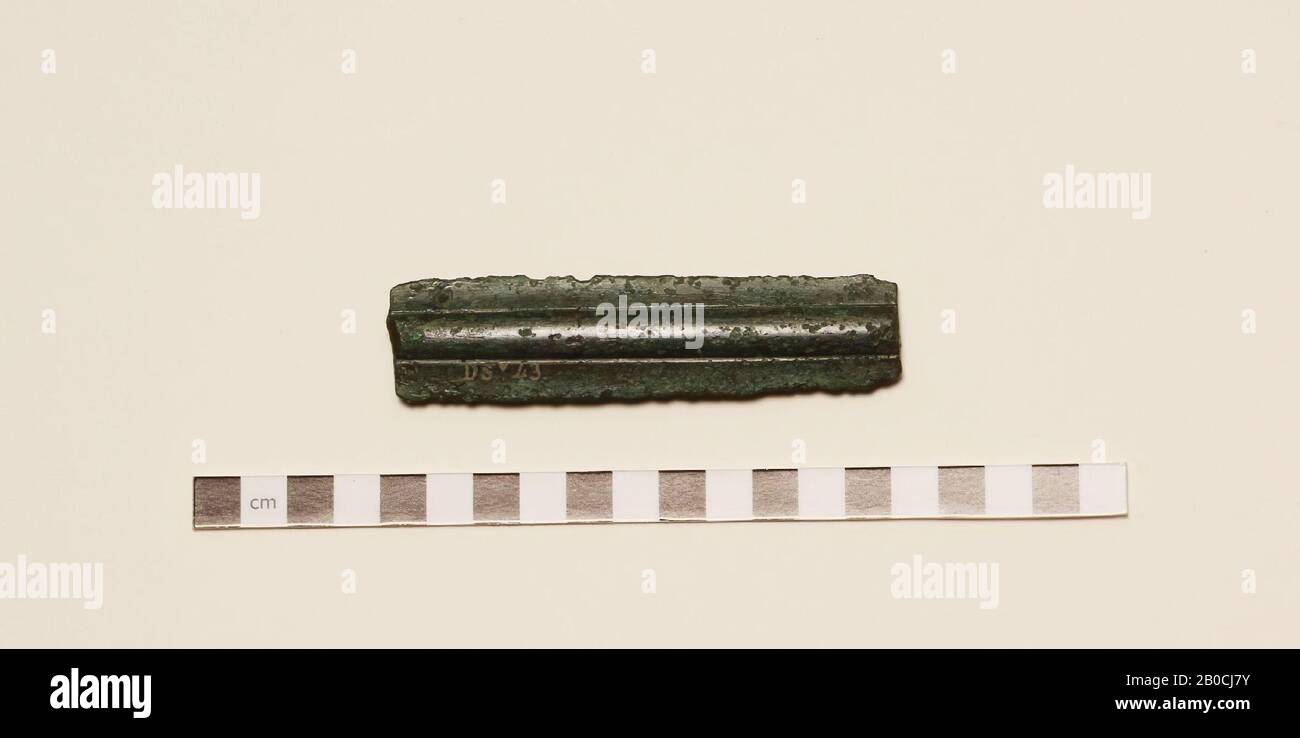 Polierte Axt, Axt, Stein, Feuerstein, 2,3 x 3,7 x 9,5 cm, prähistorisch, Dänemark, unbekannt, unbekannt, unbekannt Stockfoto