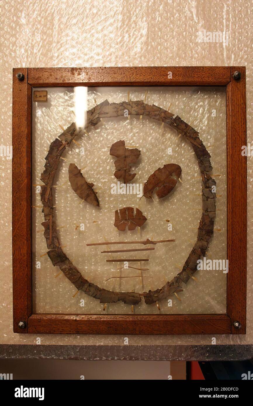 Kranz, Palmblatt, Mimusops, Kranz, Palmblatt, Mimusops, Gemüse, 27 x 32,5 cm, Ägypten Stockfoto