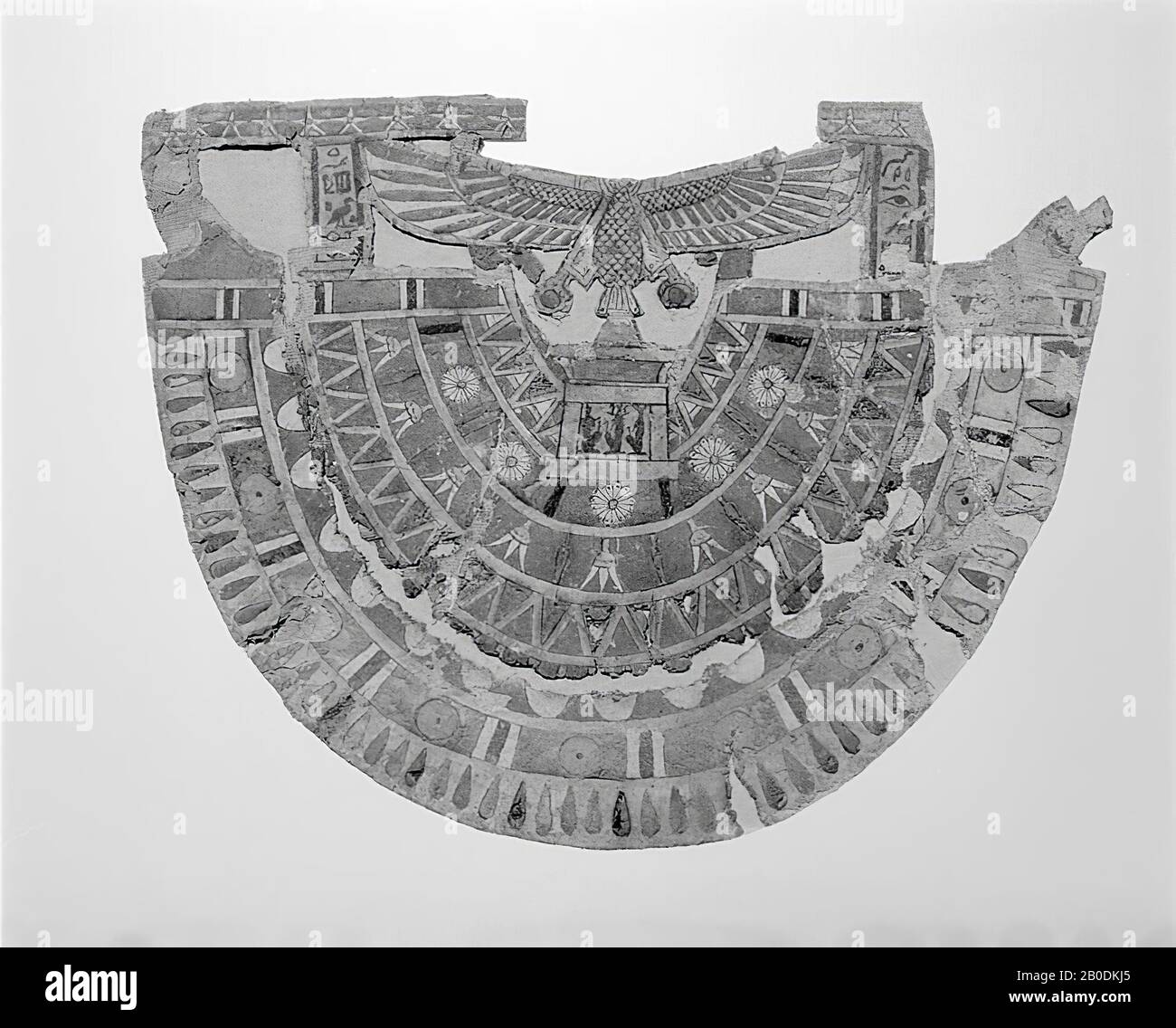 Kartonnage, Kragen, Kartonnage, Kartonnage, 22 x 28 cm, Griechisch-römische Zeit, Ägypten Stockfoto Kartonnage, Kragen, Kartonnage, Kartonnage, 22 x 28 cm, Griechisch-römische Zeit, Ägypten Stockfoto