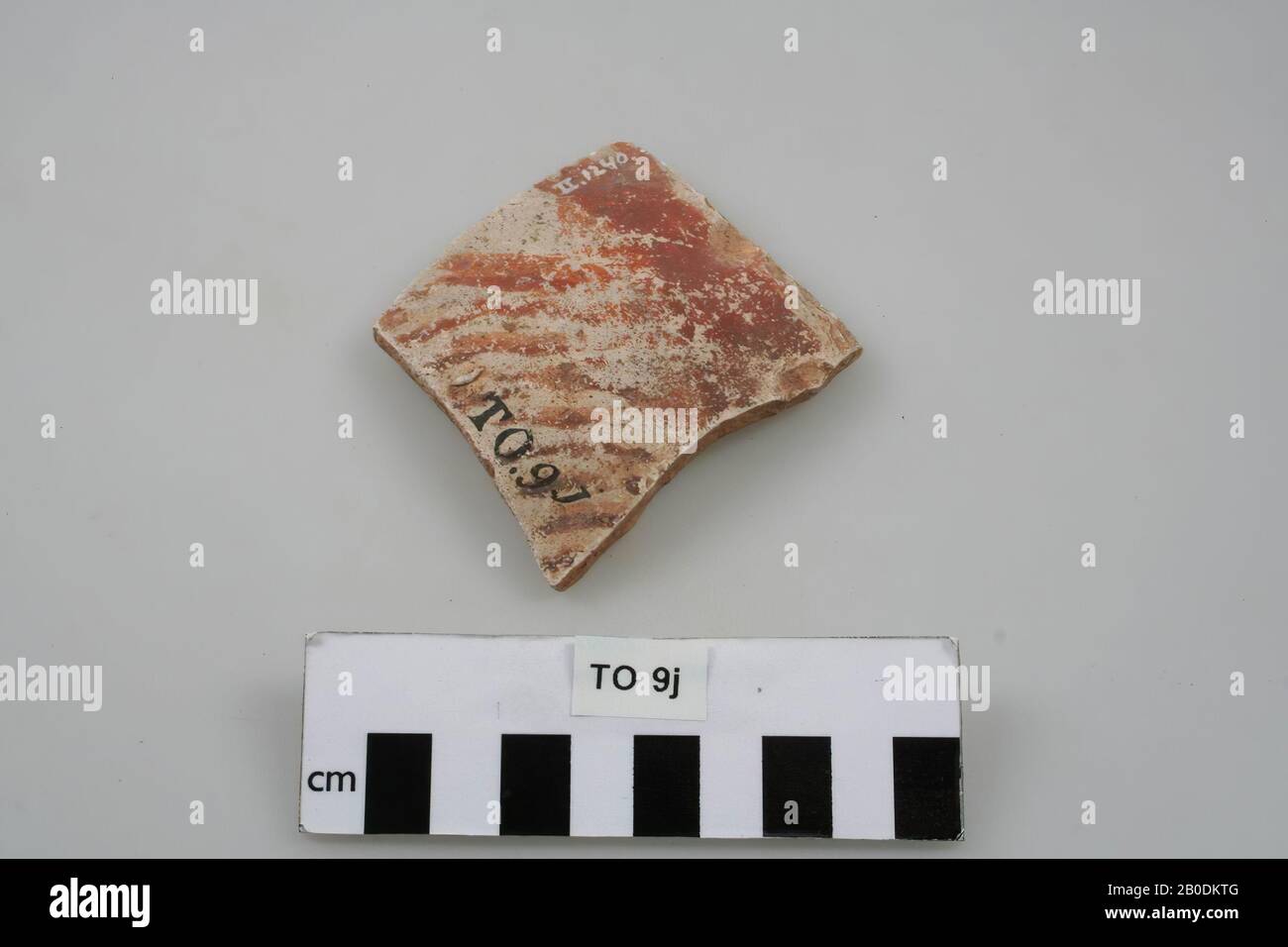 Alteuropa, Krug, Fragment, Steingut, glattwandig, 8,5 x 9,5 cm, roman, Deutschland, Trier Stockfoto