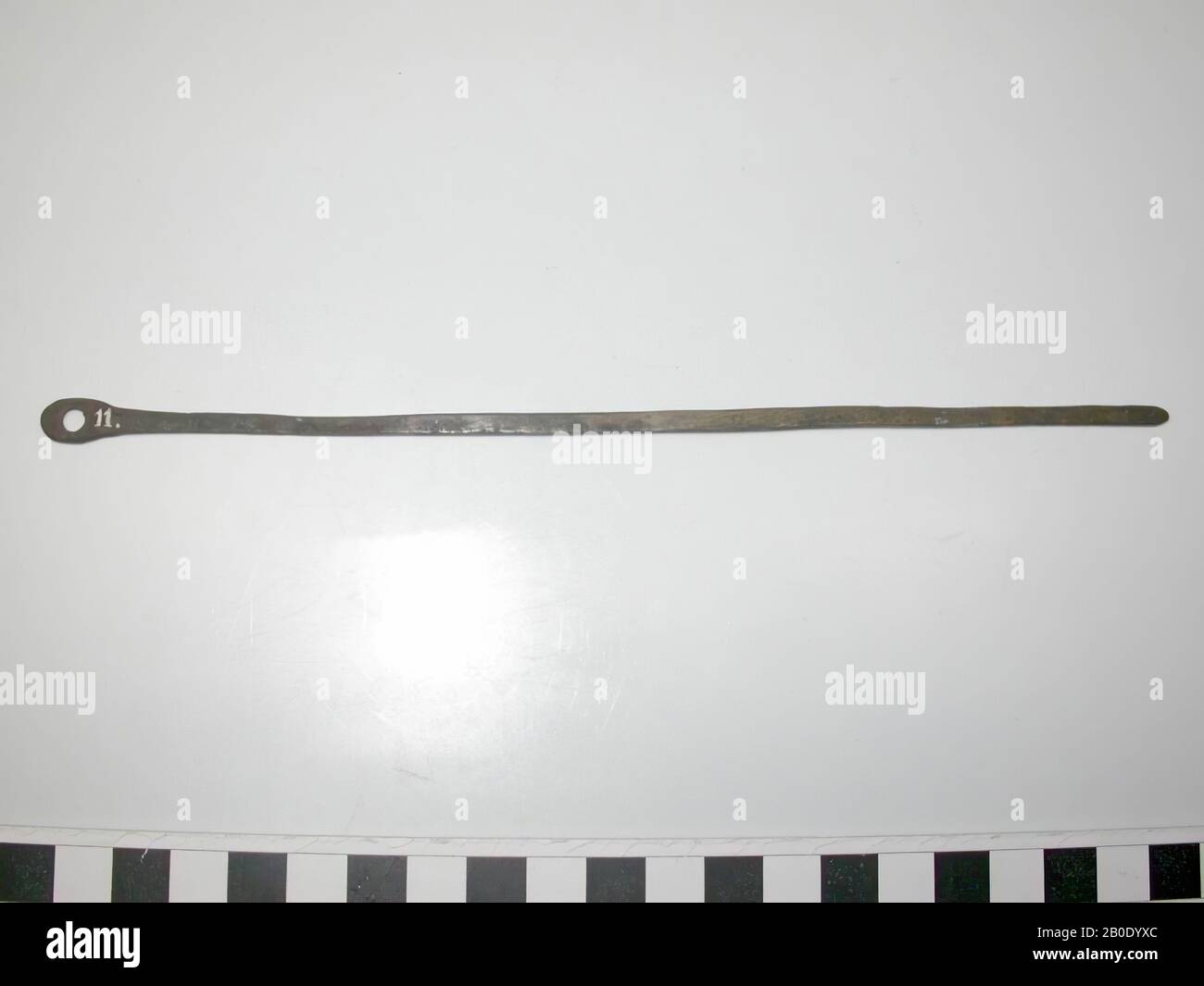 Ägypten, Streichstift, Bronze, Länge, 20,7 cm, Lage, Ägypten Stockfoto