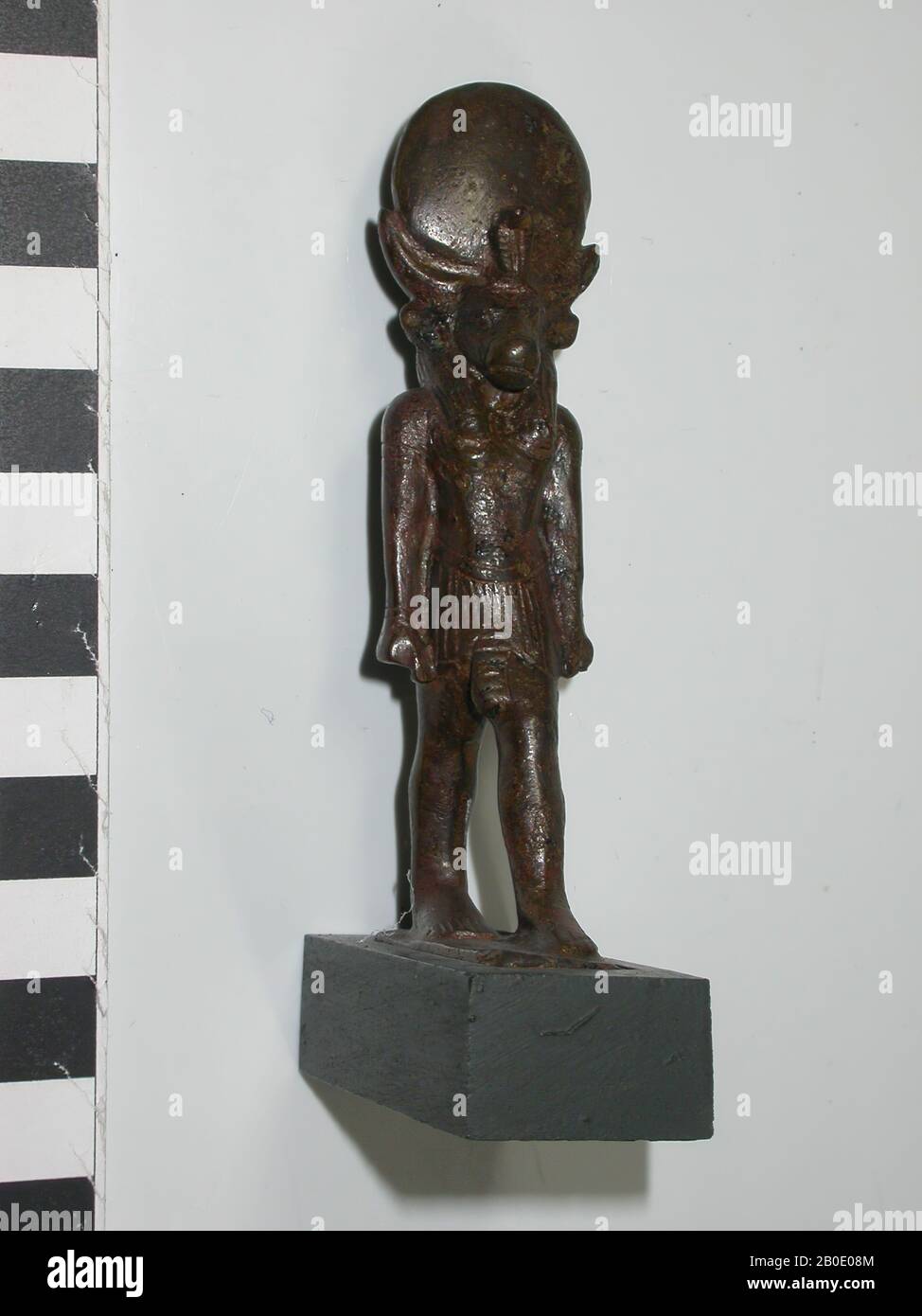 Ägypten, Bronze, gott, Bronze, 8,8 cm, Spätzeit, Ägypten Stockfoto