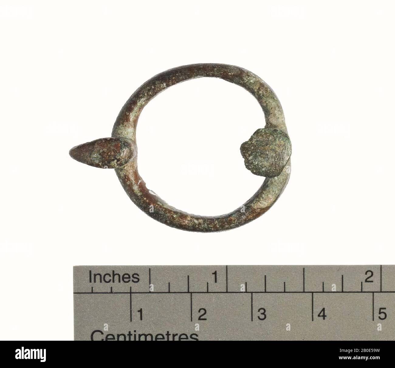 Ancient Near East, Weapon, Metal, Bronze, D 2,8 cm, Location, Iran Stockfoto