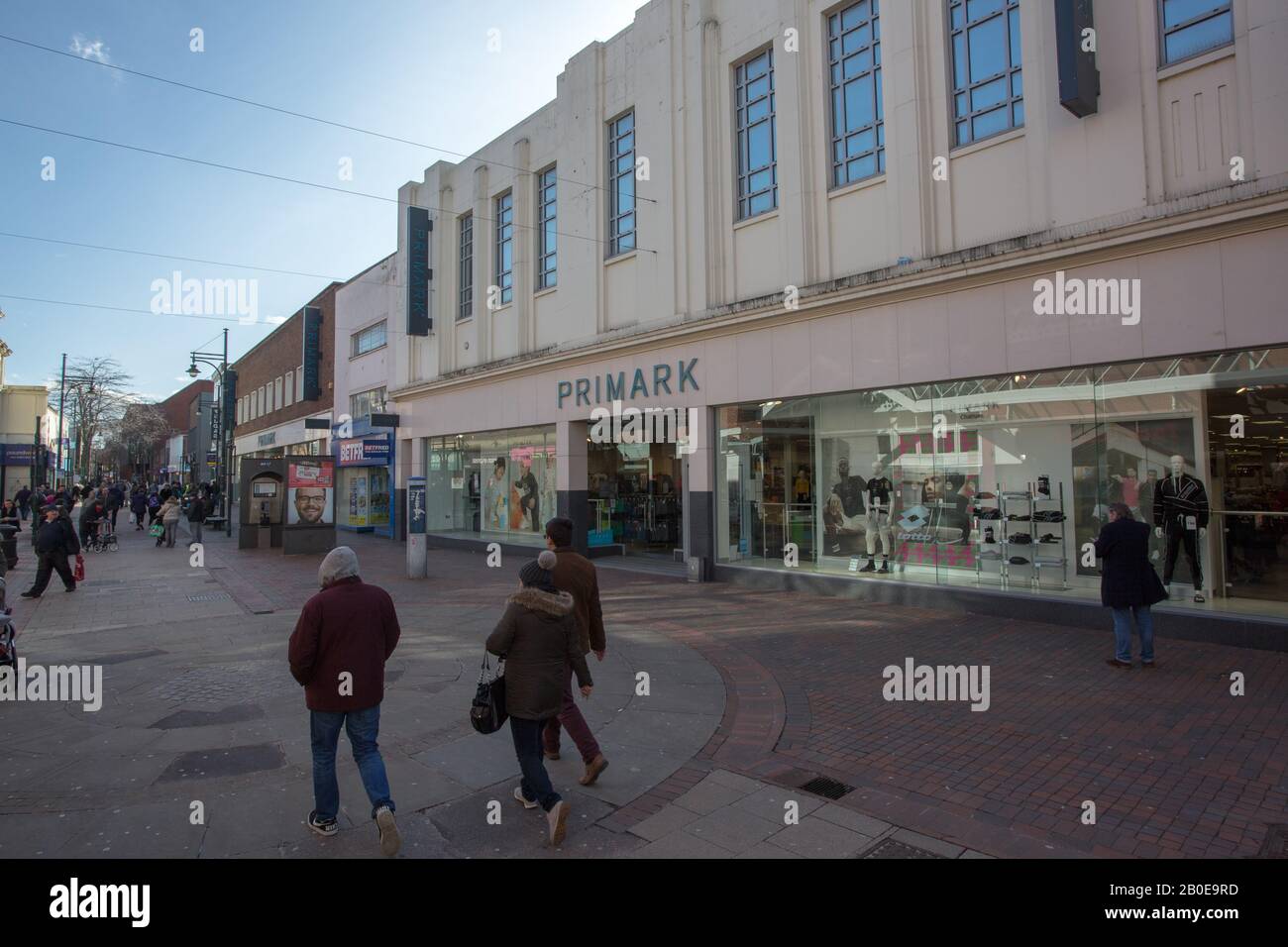 High Street, Chatham, Kent. Stockfoto