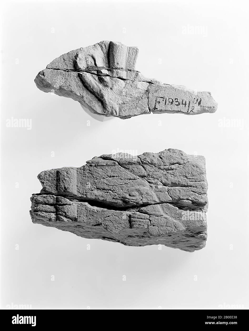 Beschriftung, Relieffelder, Kalksteine, Mittelreich, 12. Dynastie, Ägypten Stockfoto