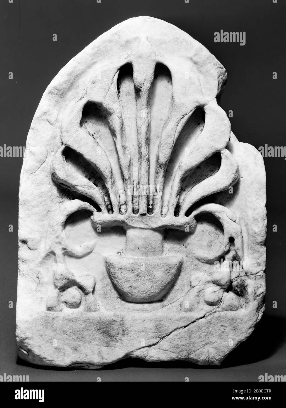 Akroterion, Marmor, 20,7 × 13 × 29 cm, imperiale Zeit 0 Stockfoto