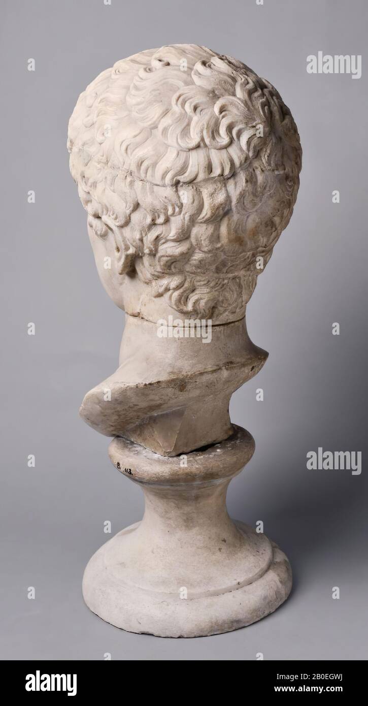 Kopf, Männerkopf, Römerkopf, Stein, Marmor, 25 cm, Spätimperialzeit 200 Stockfoto