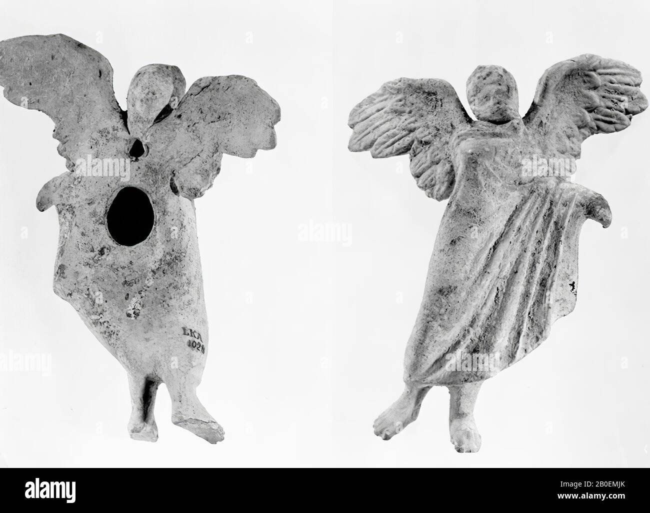 Figurine, Steingut, Terrakotta, 12,9 cm, hellenistisch -110 Stockfoto