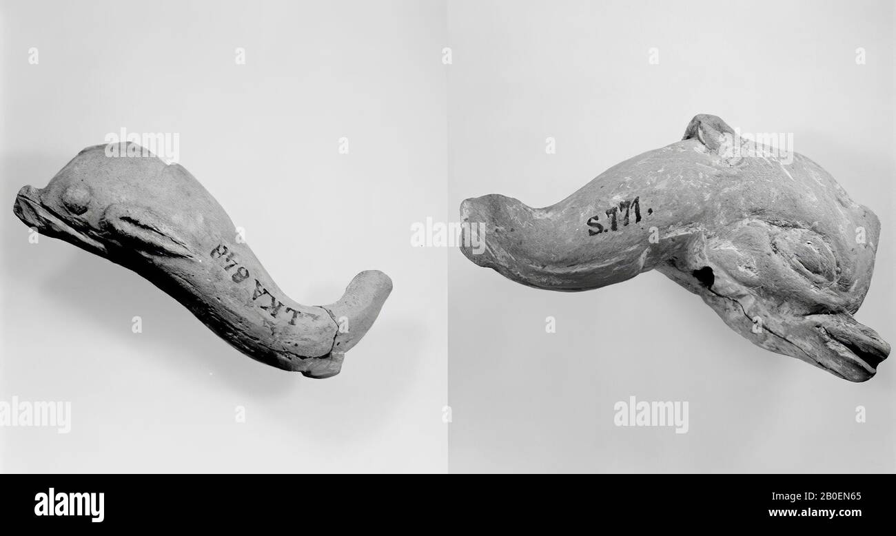 Figurine, Steingut, Terrakotta, 1,8 cm, hellenistisch (?) -330 Stockfoto