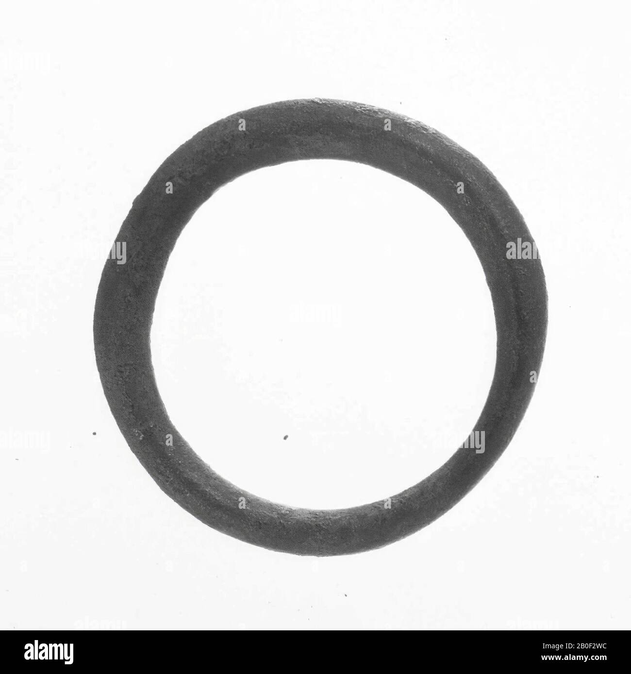 Bronzering, Ring, Metall, Bronze, Durchmesser: 2,2 cm, roman 40-250, Niederlande, Südholland, Katwijk, Valkenburg Stockfoto