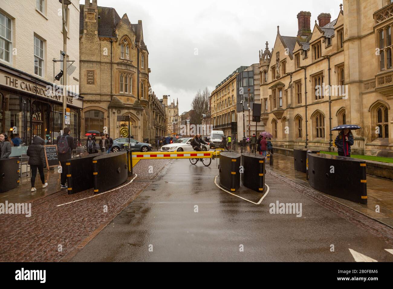 Cambridge, Großbritannien. Ein nasser und regnerischer Tag in Cambridge. Penelope Barritt/Alamy Live News Stockfoto