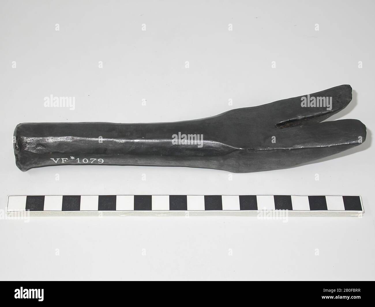 Niederländische Römerzeit, Brechstange, Metall, Eisen, Länge, 20,7 cm, roman, Niederlande, Utrechter, Bunnik, Vechten Stockfoto