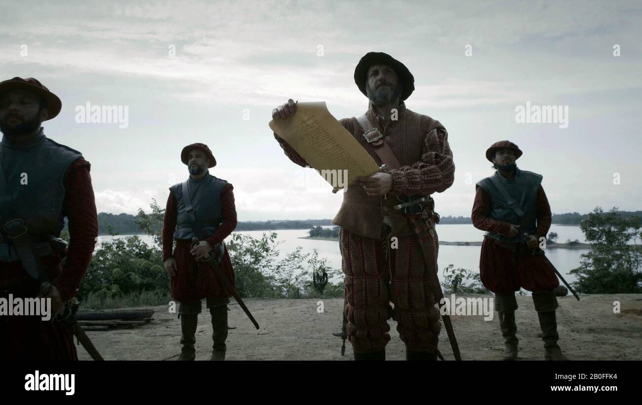 Conquistadores Adventum TV Mini Series 2017 Spanien Regie: Israel del Santo Folge 5 : Huerfanos Stockfoto