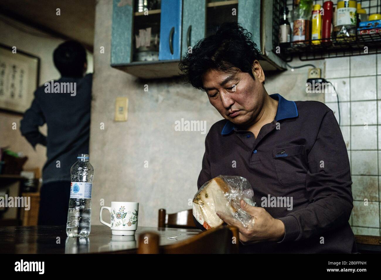 Parasit Gisaengchung Jahr: 2019 Südkorea-Regisseur: Joon Ho Bong Kang-ho Song Oscar Bester Film 2011 Stockfoto