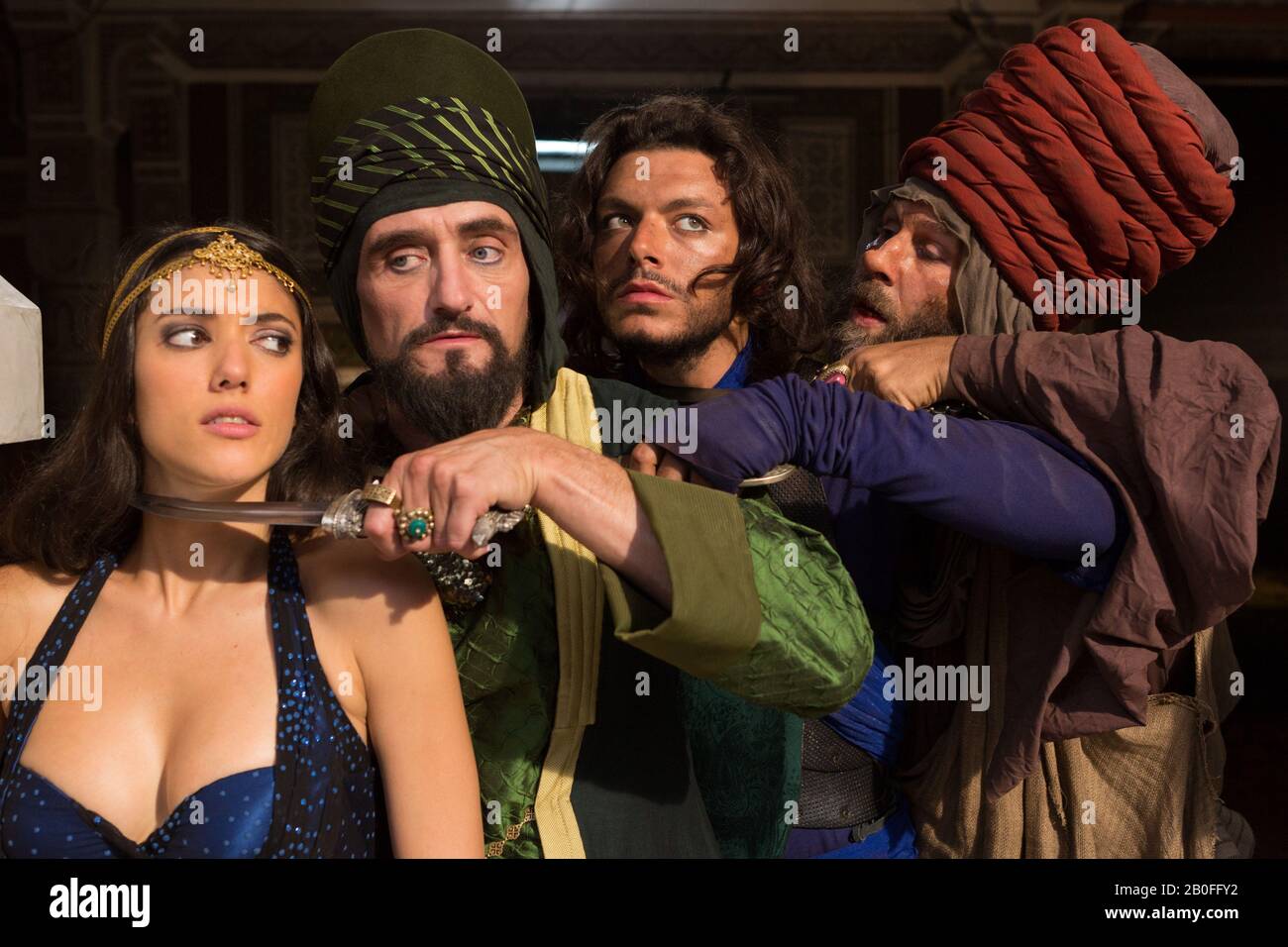 Les Nouvelles Aventures d'Aladin Jahr: 2015 Frankreich/Belgien Direktor: Arthur Benzaquen Jean-Paul Rouve, Kev Adams, Vanessa Guide, Arthur Benzaquen Stockfoto