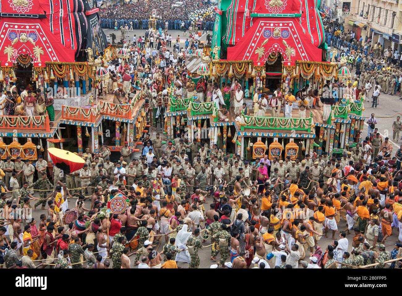 Das Bild von Rath Yatra oder Karre Festival von Jagannath in Puri, Odisha, Indien, Asien Stockfoto Das Bild von Rath Yatra oder Karre Festival von Jagannath in Puri, Odisha, Indien, Asien Stockfoto