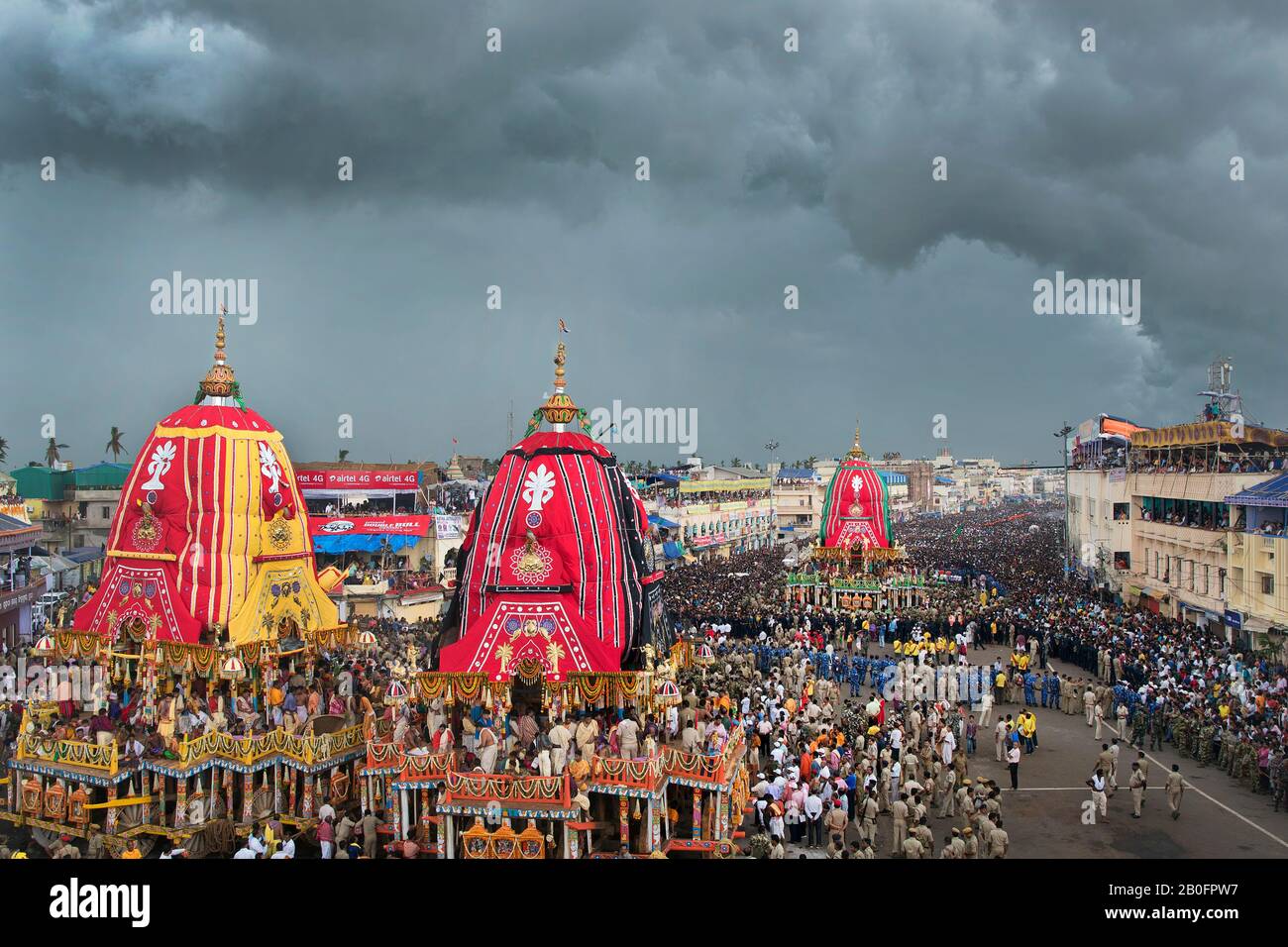 Das Bild von Rath Yatra oder Karre Festival von Jagannath in Puri, Odisha, Indien, Asien Stockfoto Das Bild von Rath Yatra oder Karre Festival von Jagannath in Puri, Odisha, Indien, Asien Stockfoto
