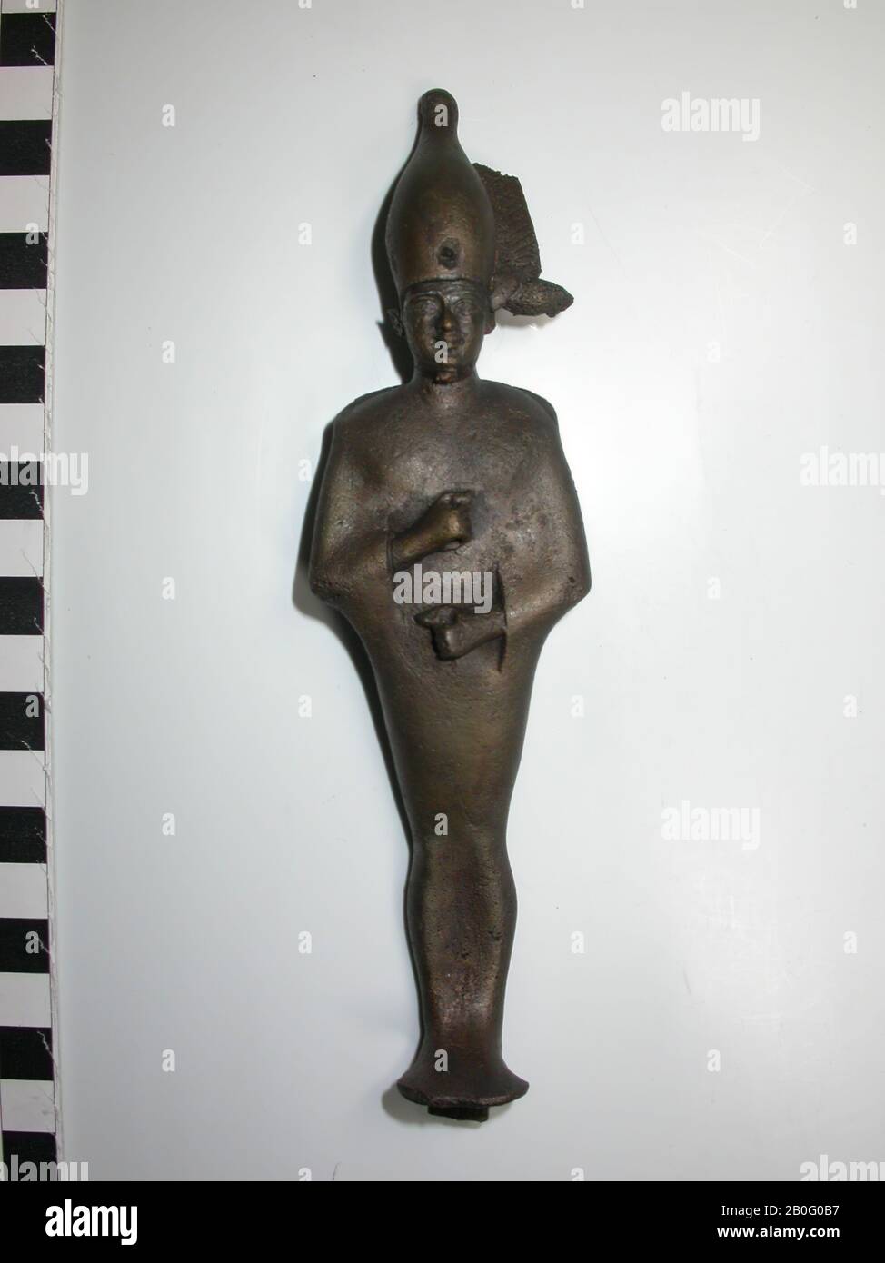 Ägypten, Bronze, gott, Bronze, 17,2 cm, Spätzeit, Ägypten Stockfoto