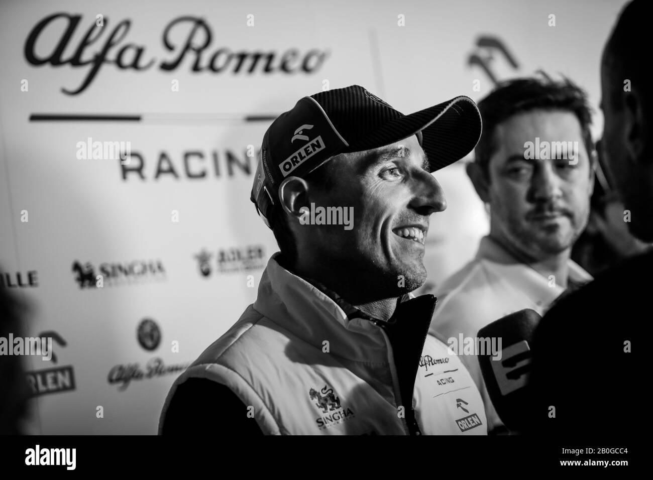 Barcelona, Spanien. Feb. 2020. Motorsport: FIA-Formel-1-Weltmeisterschaft 2020, Preseason Testing in Barcelona, #88 Robert Kubica (POL, Alfa Romeo Racing), Nutzung Worldwide Credit: Dpa/Alamy Live News Stockfoto
