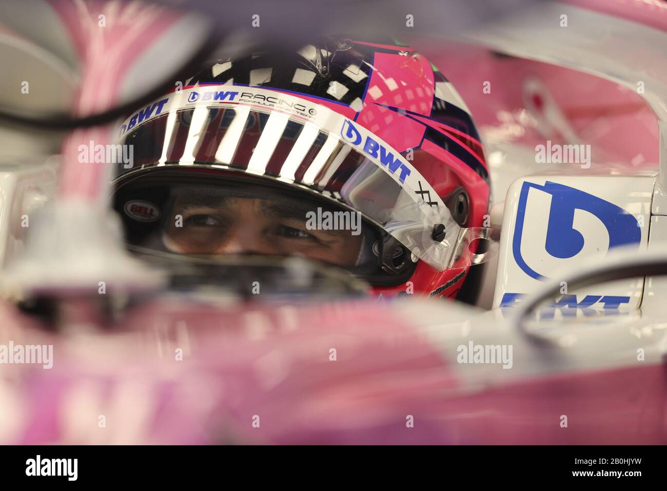 Barcelona (Spanien), Italien, 20. Februar 2020, sergio perez (MEX) Rennpunkt f1 rp20 während Der Tests Vor der Saison 2020 - Formel-1-Meisterschaft - Credit: LPS/Alessio De Marco/Alamy Live News Stockfoto
