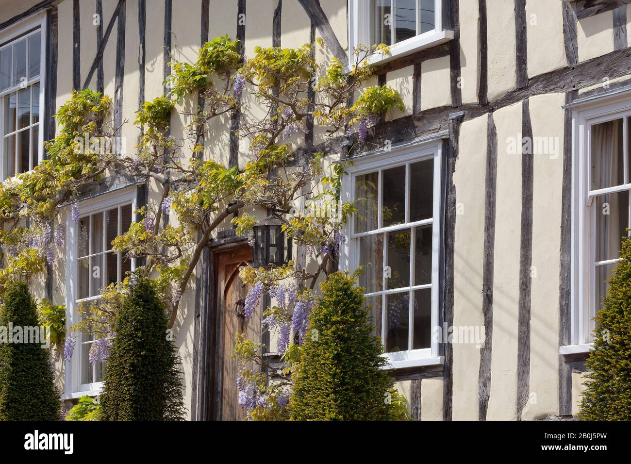 Altes Gebäude in Lavenham, Suffolk Stockfoto