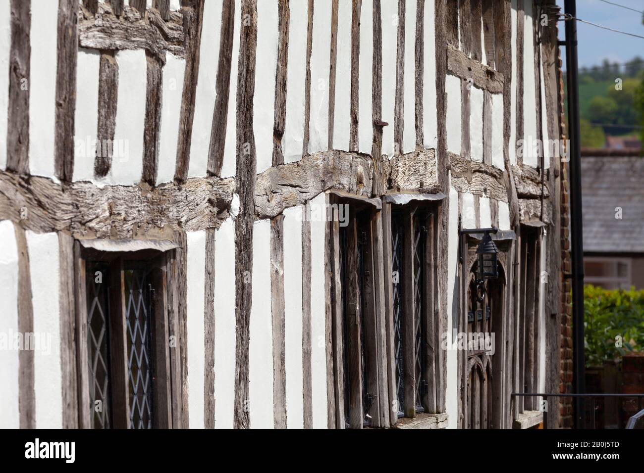 Altes Gebäude in Lavenham, Suffolk Stockfoto